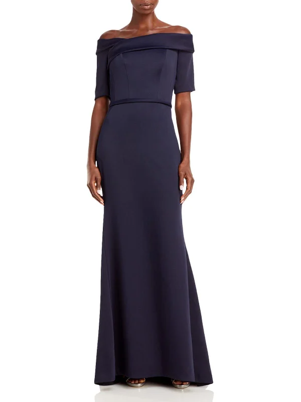 Discount Deals Womens Off-The-Shoulder Maxi Evening Dress