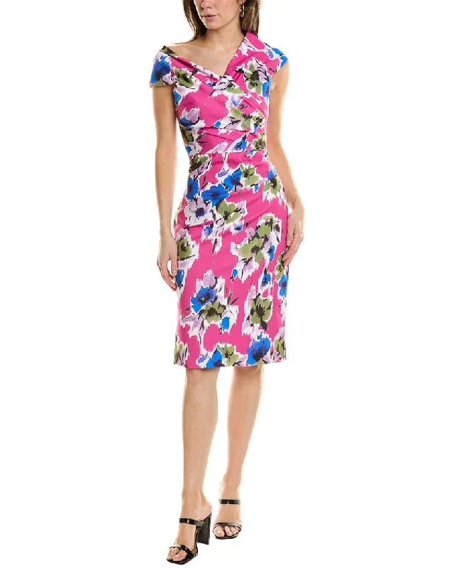 Final Sale Teri Jon by Rickie Freeman Scuba Dress