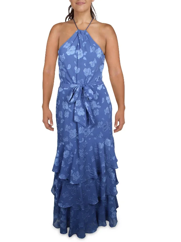 Big Discounts Womens Maxi Adjustable Halter Dress