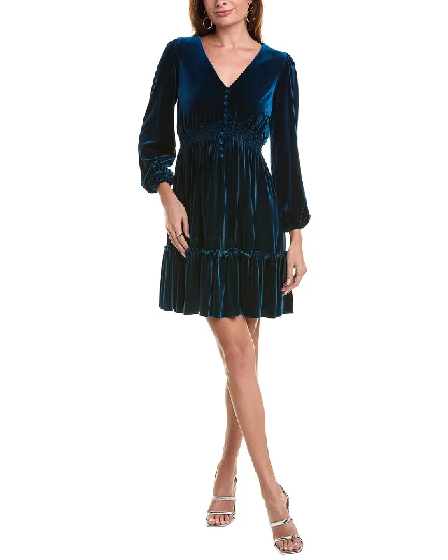 Daily Deals Taylor Velvet Mini Dress