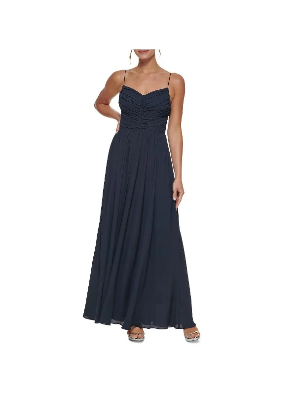 Quick Sale Womens Ruched-Bodice MaxI Evening Dress