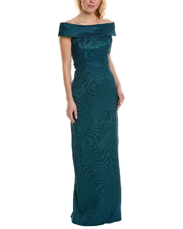 Must-Have Deals Teri Jon by Rickie Freeman Off-The-Shoulder Gown