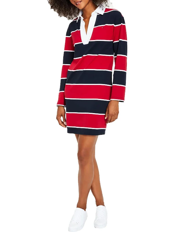 Deal Explosion Womens Logo Knee Shirtdress