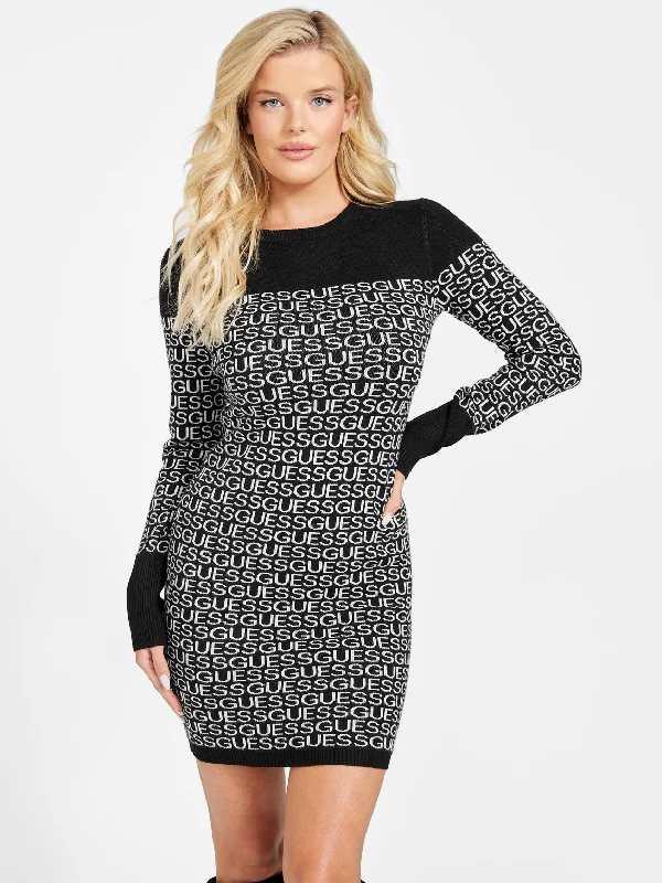 Price Reduction Muna Logo Sweater Dress