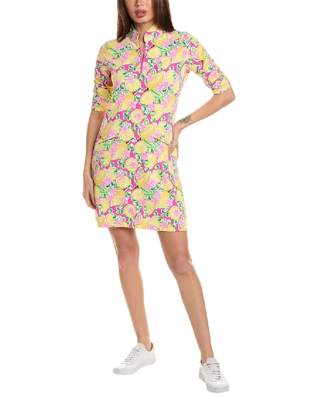 Blowout Sale IBKUL Elbow-Sleeve Shift Dress