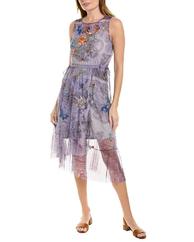 Buy More, Save More Johnny Was Silvana Mesh Dress