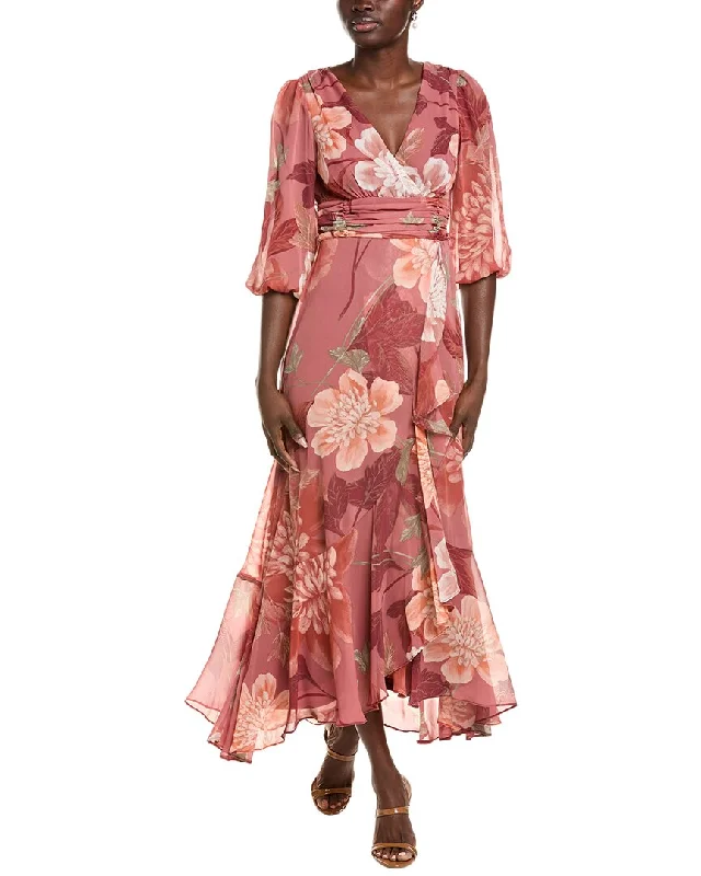 Super Sale Maison Tara Chiffon Maxi Dress
