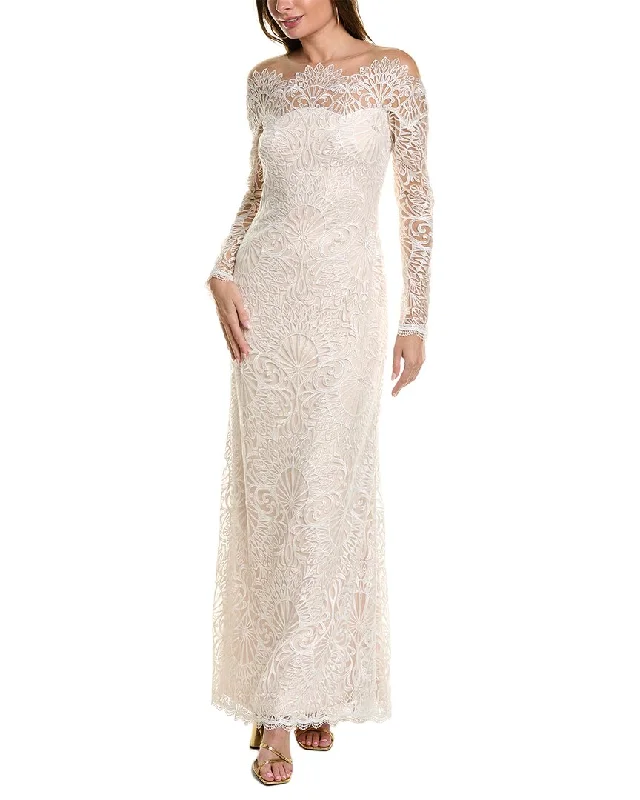 Referral Discount Tadashi Shoji Lace Gown