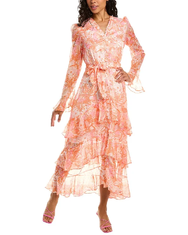 Unmissable Offer Beulah Ruffle Maxi Dress