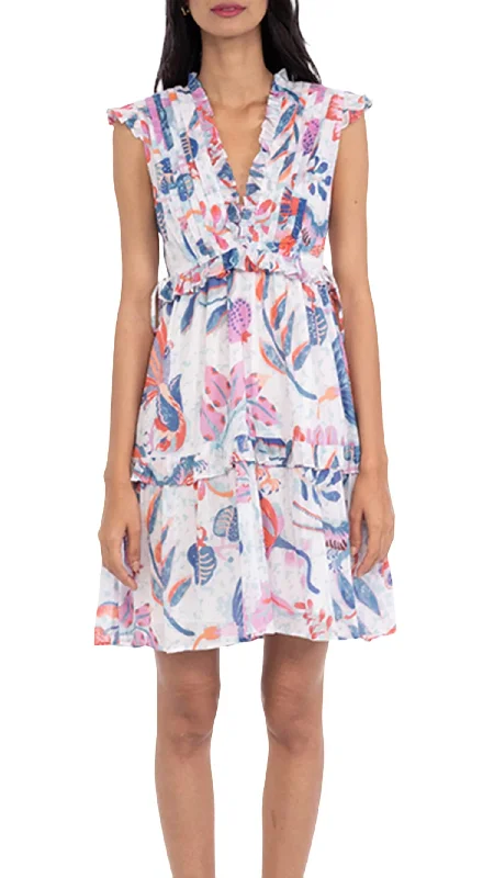 Early Access Chandra Dress In Muse Pool