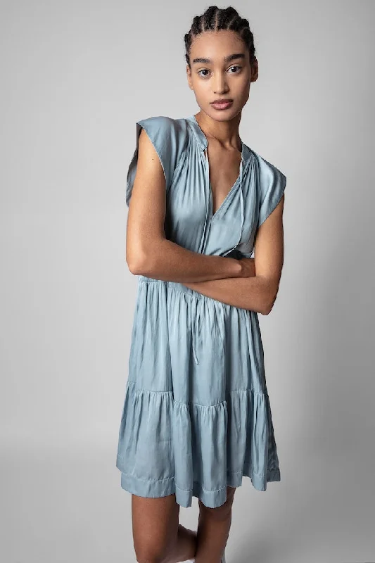 Lowest Prices Rito Satin Dress