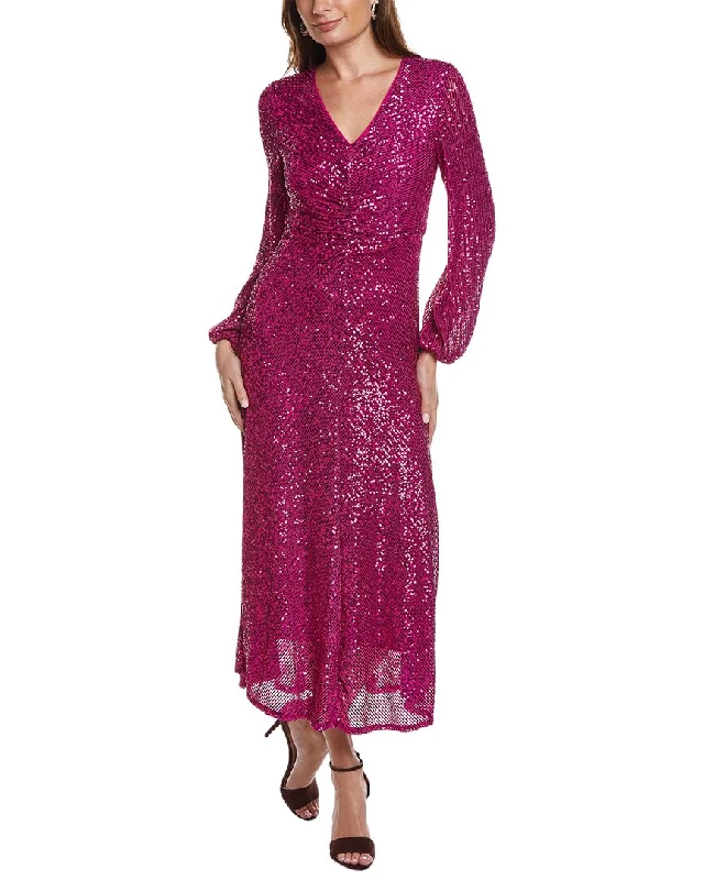 Super Bargain Taylor Stretch Sequin Maxi Dress