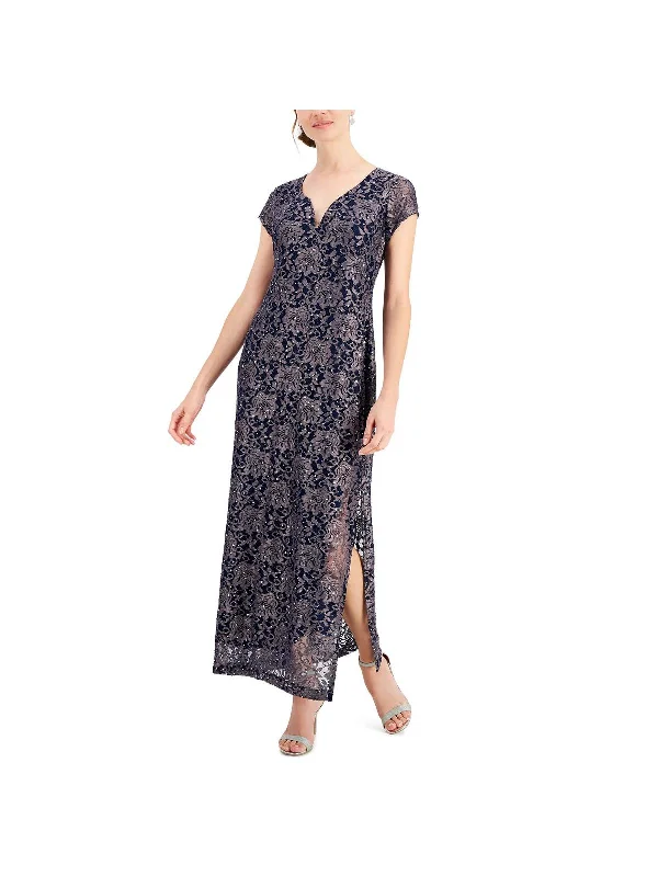 Reduced Prices Womens Lace Sequined Evening Dress