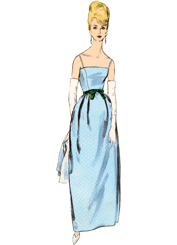Hurry In Vogue Vintage Dress & Bolero V2082