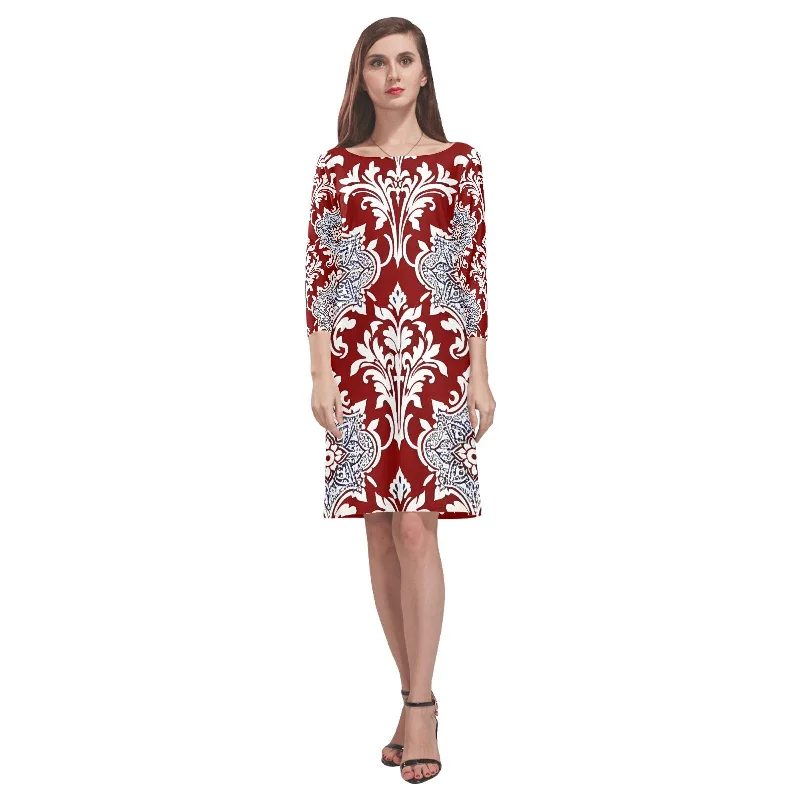 Buy Now Women's Loose Round Neck Dress (Model D22)