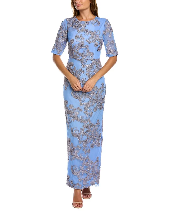Early Access JS Collections Mallory Column Gown