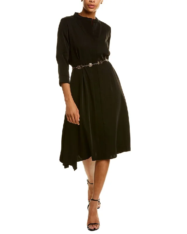 Hurry In Gracia Chain Waist Dress