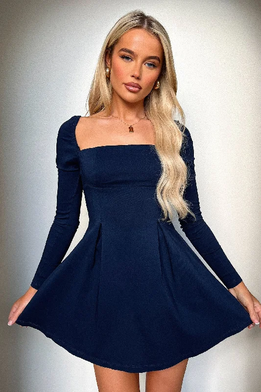Stock Up and Save Tabitha Mini Dress - Navy