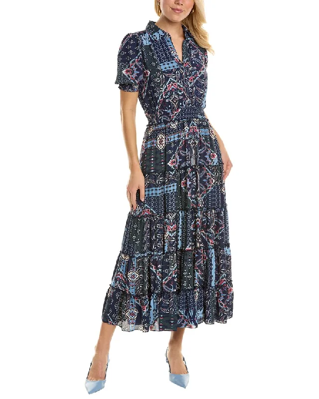 Amazing Deals T Tahari Button Down Maxi Dress