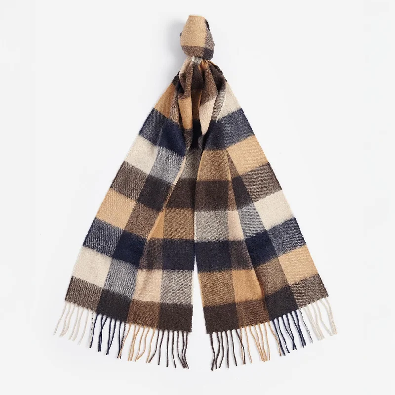 Special Savings Barbour Large Tattersall Scarf in Autumn Dress