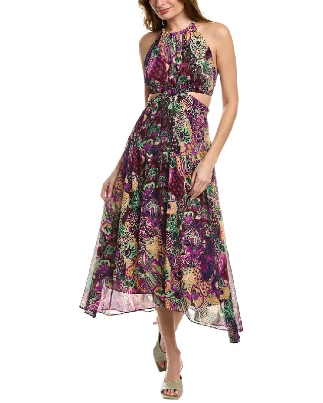 Don’t Miss Out A.L.C. Waverly Silk Maxi Dress