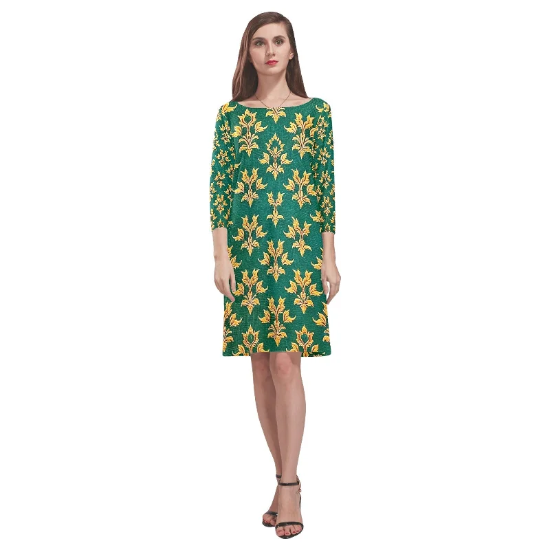 Unbeatable Prices Women's Loose Round Neck Dress (Model D22)