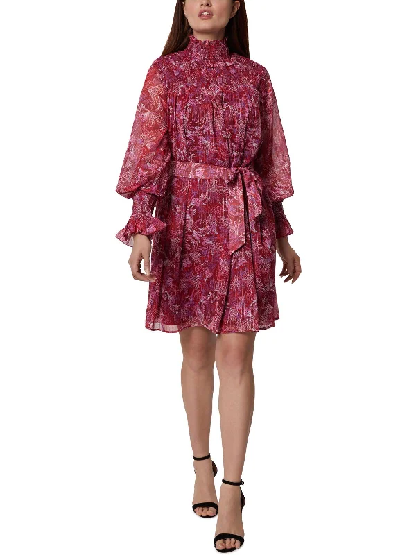 One-DAY Sale Womens Printed Knee Length Shift Dress