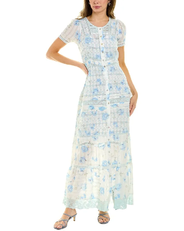 Lowest Price LoveShackFancy Medina Victorian Maxi Dress
