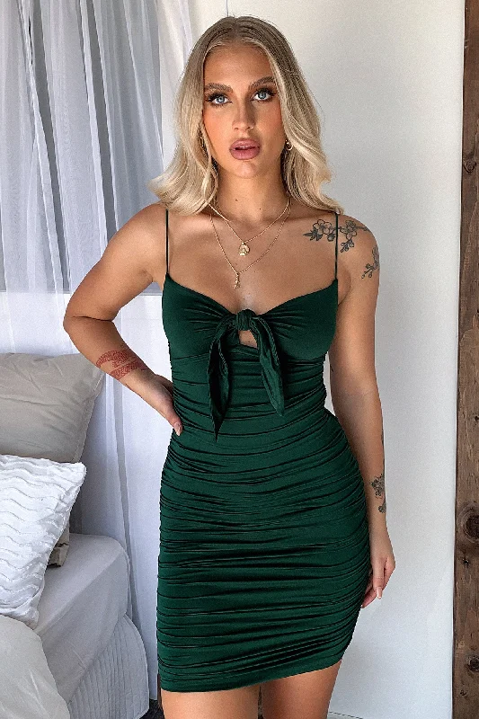 Warehouse Sale Aman Dress - Emerald