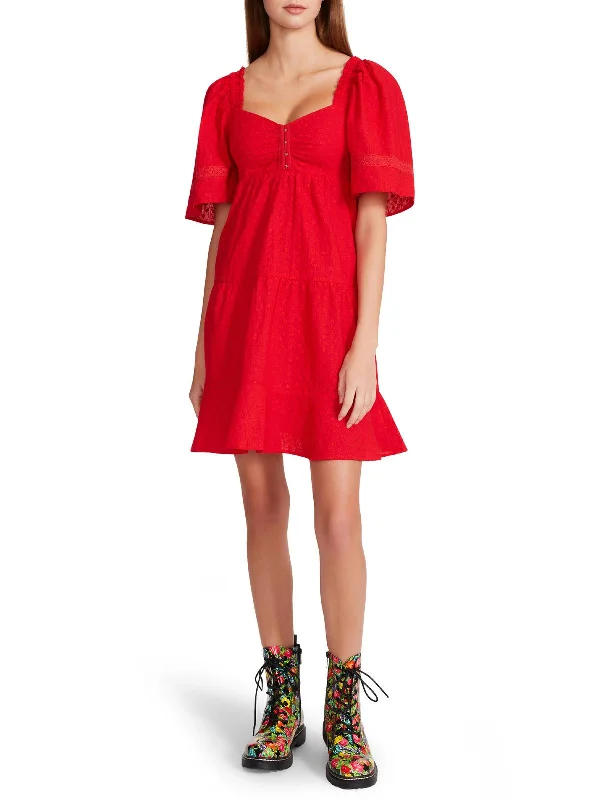Lowest Price Womens Cotton Short Mini Dress