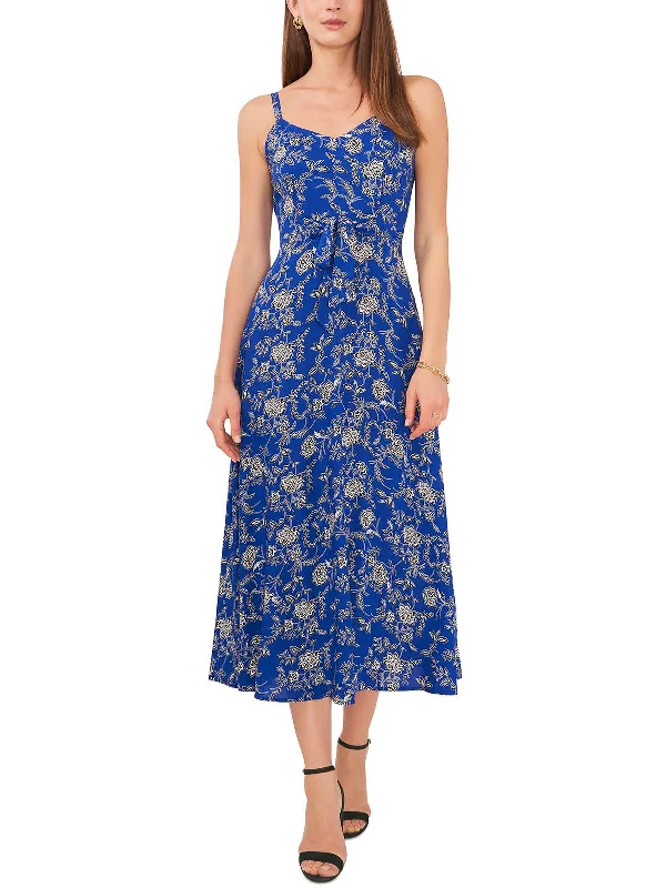 YEAR-End Sale Petites    Womens Tie Waist Long Sundress