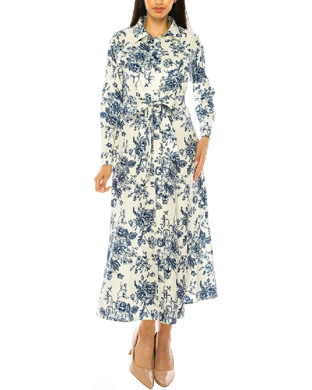 Limited Edition YAL New York Floral Belted Dress