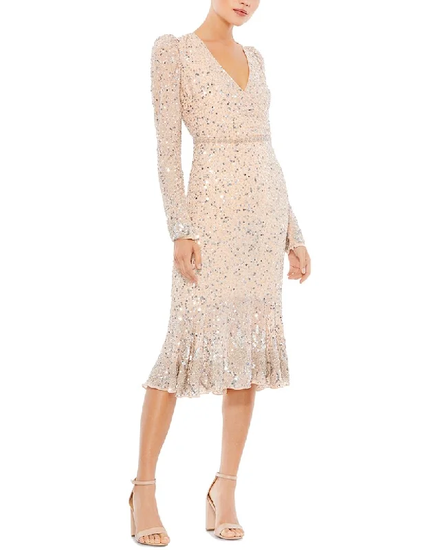 Seasonal Clearance Mac Duggal Embellished Cocktail Dress