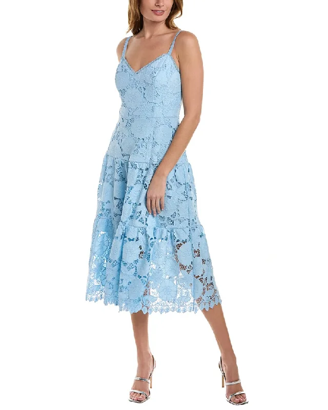 Exclusive Online Offer Marchesa Notte Lace Midi Dress