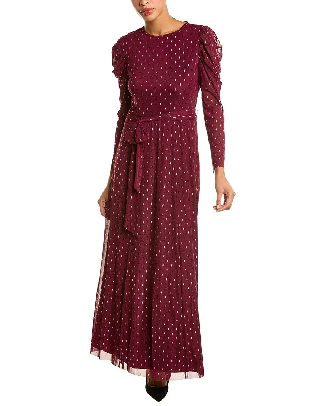 Deal Zone Anne Klein Puff Sleeve Maxi Dress