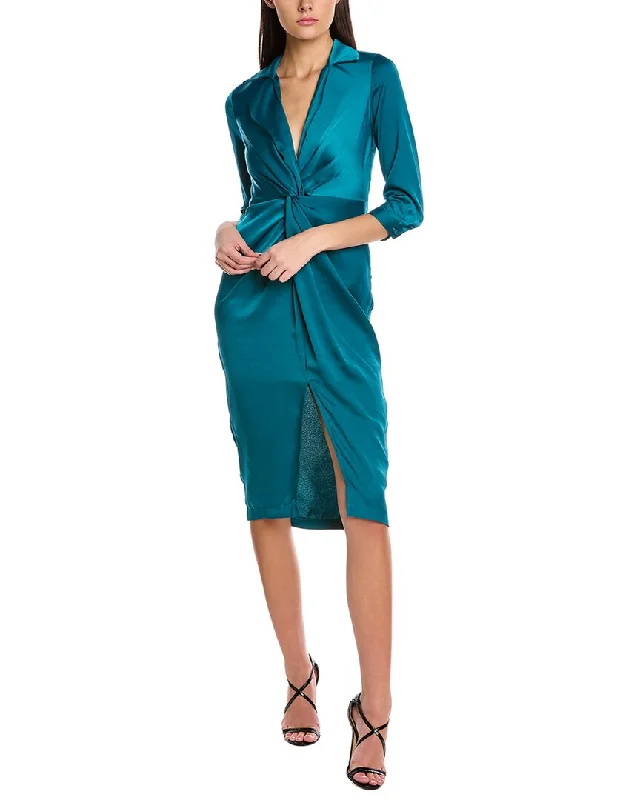 Low Prices Taylor Long Sleeve Midi Dress