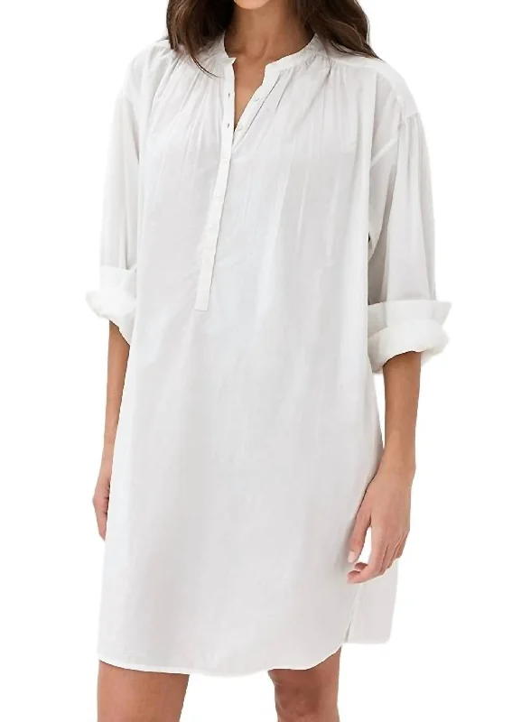 Limited Availability Najam Short Dress In Ivory