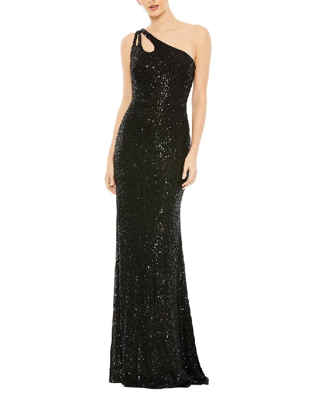 Take Advantage Mac Duggal Column Gown