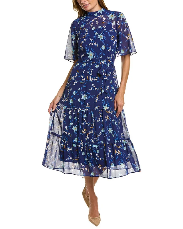 Early Access Maggy London Belted Midi Dress
