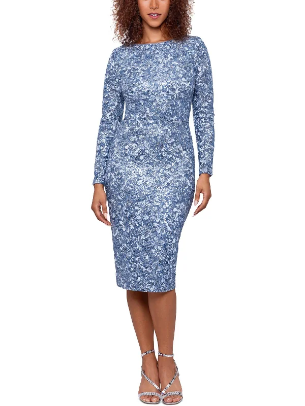 Reduced Prices Womens Lace Midi Evening Dress