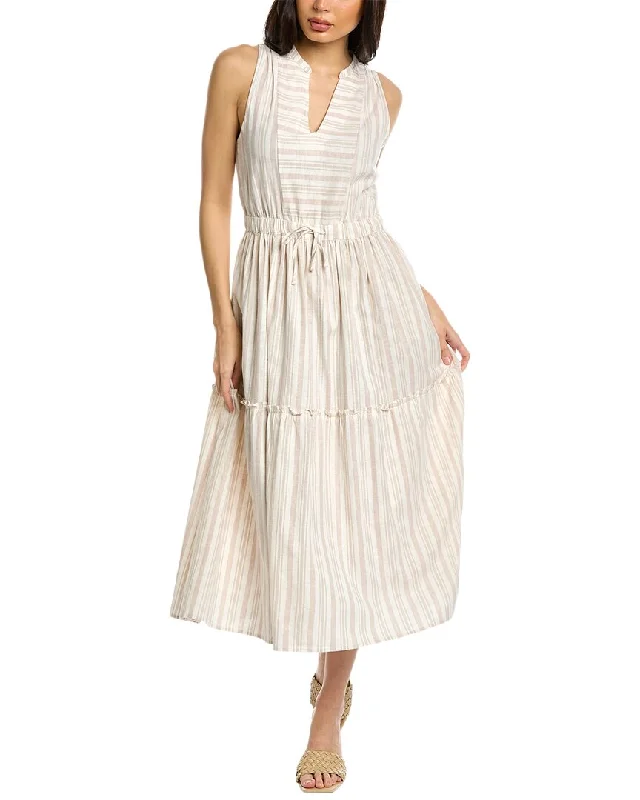 Bargain Prices Splendid Livia Linen-Blend Midi Dress