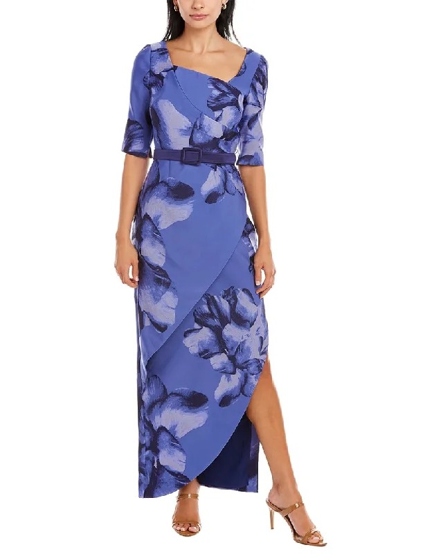 TIME-Limited Offer Kay Unger Jacquard Gown