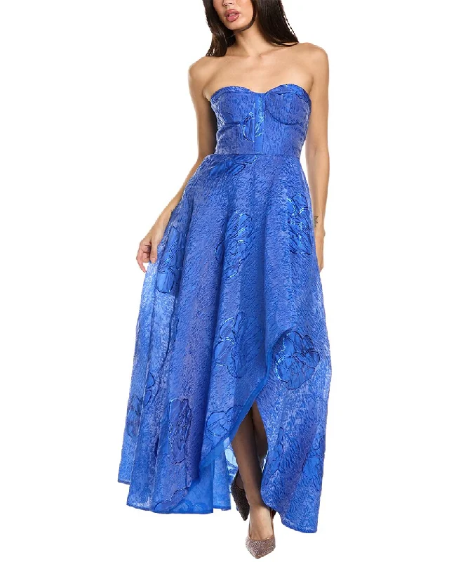 Crazy Deals ML Monique Lhuillier Ayla Jacquard Gown