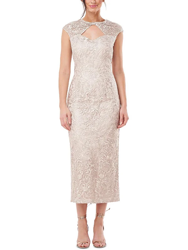 Today’s Special Womens Lace Long Cocktail and Party Dress