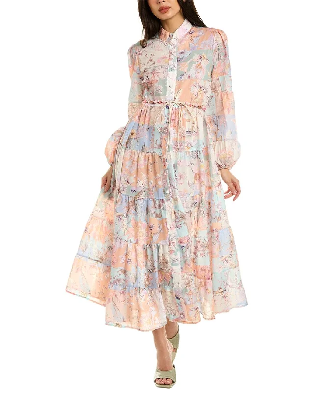 Online Exclusive Beulah Tiered Maxi Dress