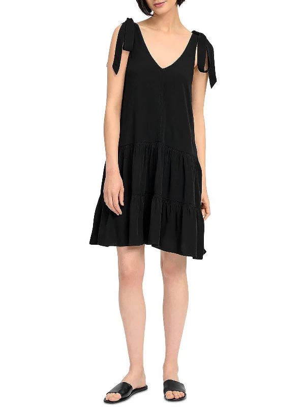 Massive Deals Carolina Womens Tiered Mini Sundress