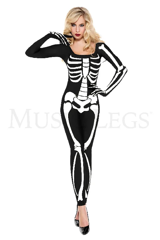 Exclusive Deal Skeleton Catsuit