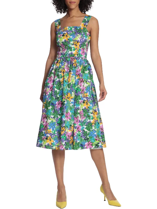 Limited Time Womens Floral Midi Sundress