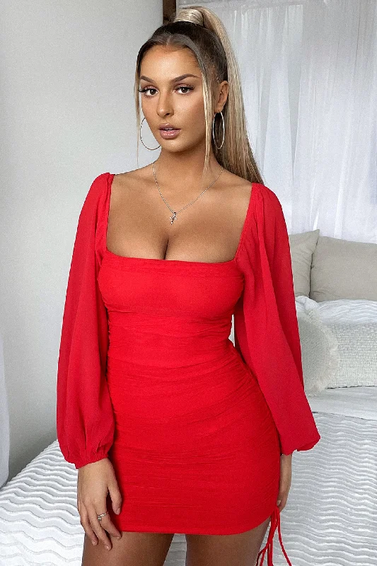 Blowout Deals Lorde Dress - Red