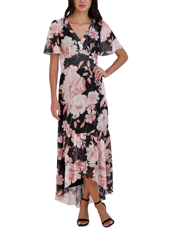 Doorbuster Deal Womens Tie Back Long Maxi Dress